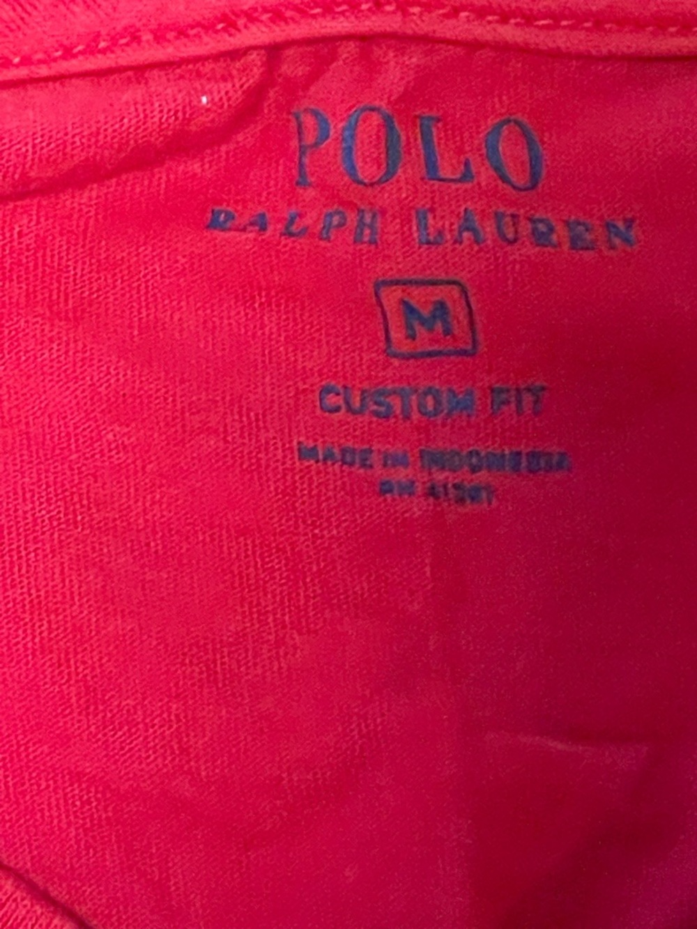 Polo Ralph Lauren Red Long Sleeve & Tee Set Men’s M 2 for One! - Picture 3 of 5